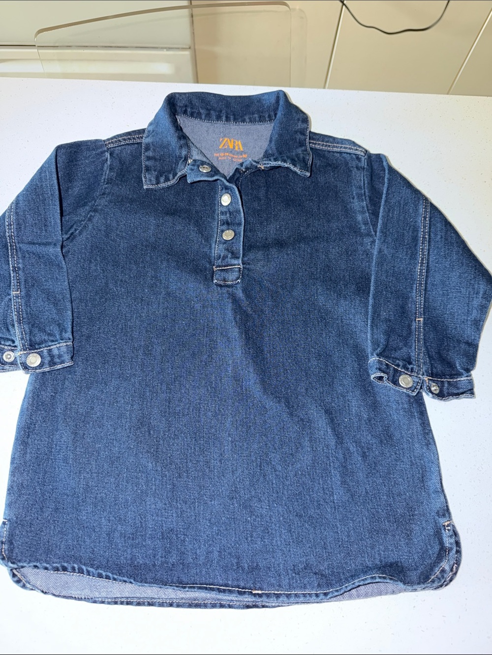Zara Dark Blue denim dress